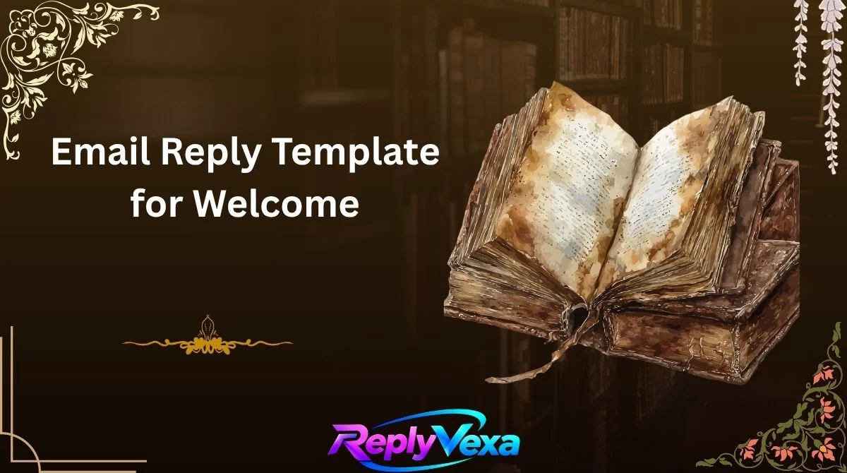 Email Reply Template for Welcome